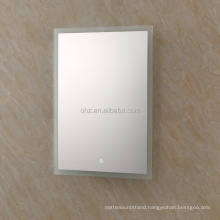 Wholesale High Quality LED light Square shape bathroom wall mirror